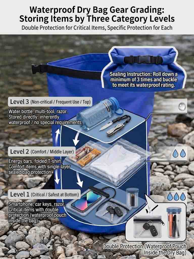Como manter seu equipamento seco durante a canoagem (além de apenas um saco seco)
