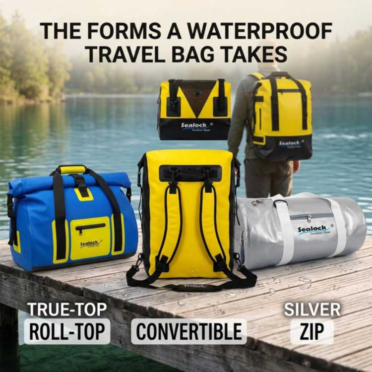 O que é uma bolsa de viagem à prova d'água?
