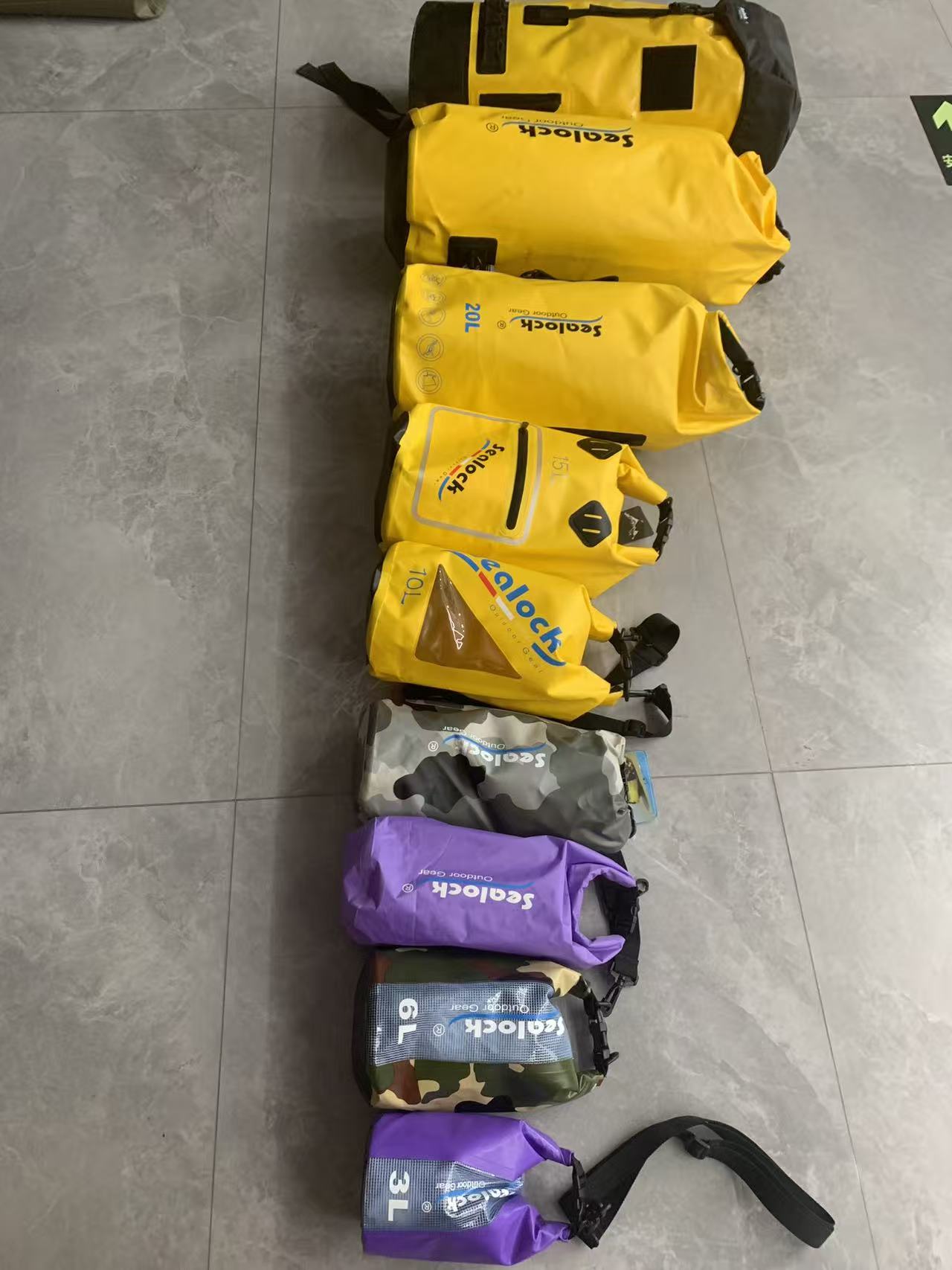 Fabricante de bolsa de acampamento à prova d'água na China