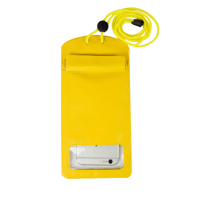 SL-A101 dual-seal IPX8 waterproof phone pouch with rear camera window