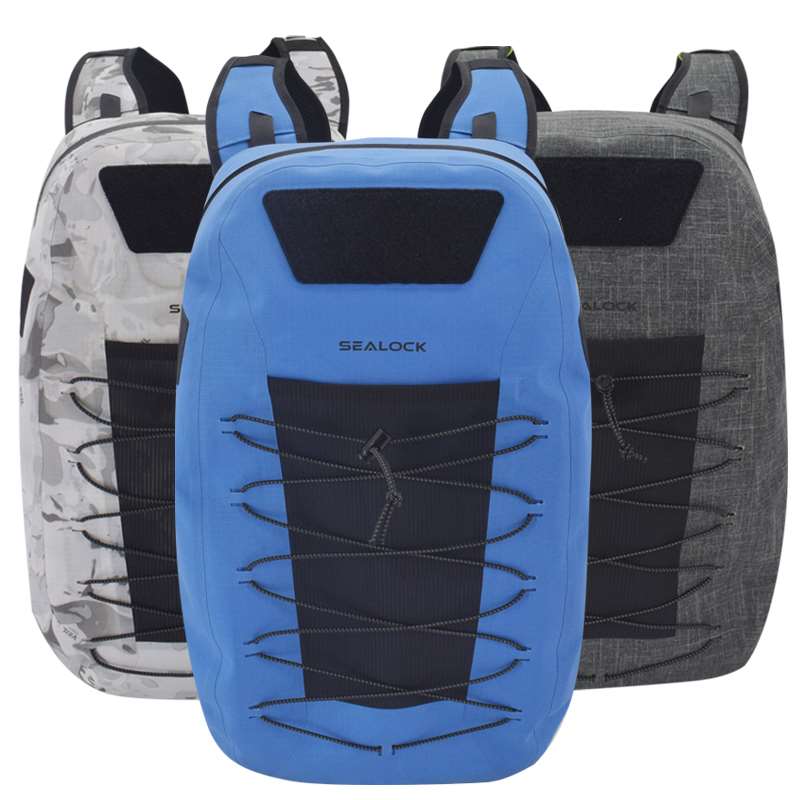 Mochila de pesca com mosca impermeável de grande capacidade 15L